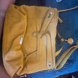 yellow woman’s bag